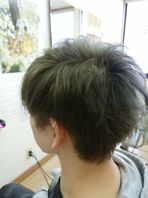 men,sも漢方ハーブの和漢ヘアカラーで髪色チェンジ！