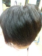 漢方ハーブヘアカラービフォアアフター